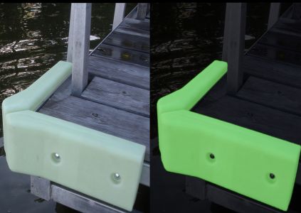 Corner Dock Bumpers - two piece