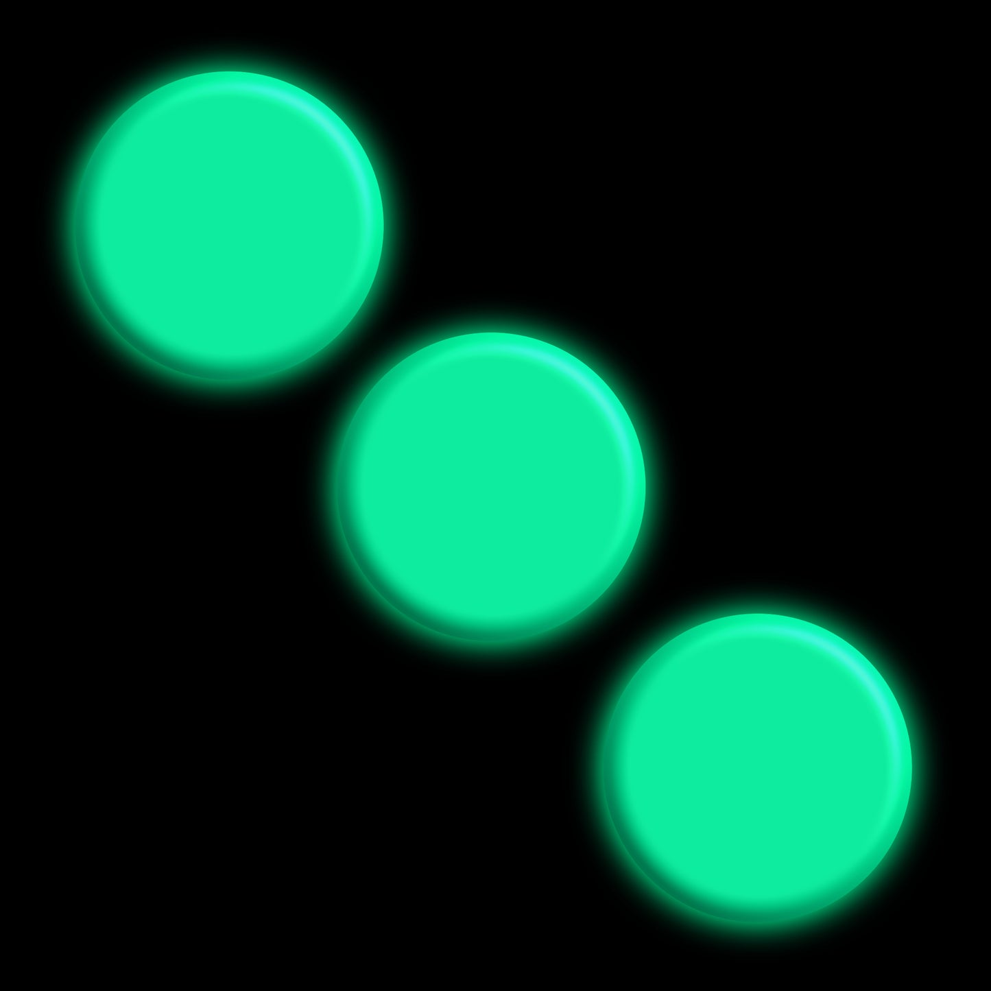 glow in the dark spots GIDS